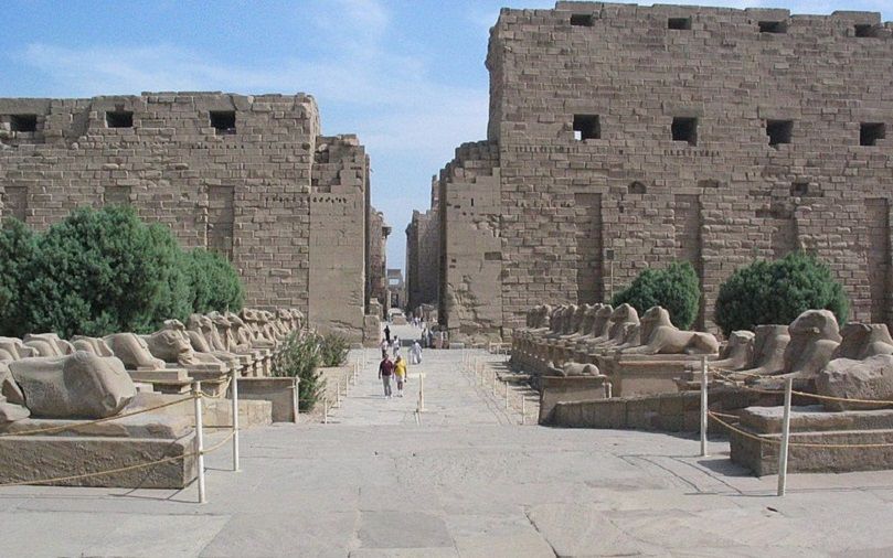Восстановленную Аллею сфинксов открыли в Египте